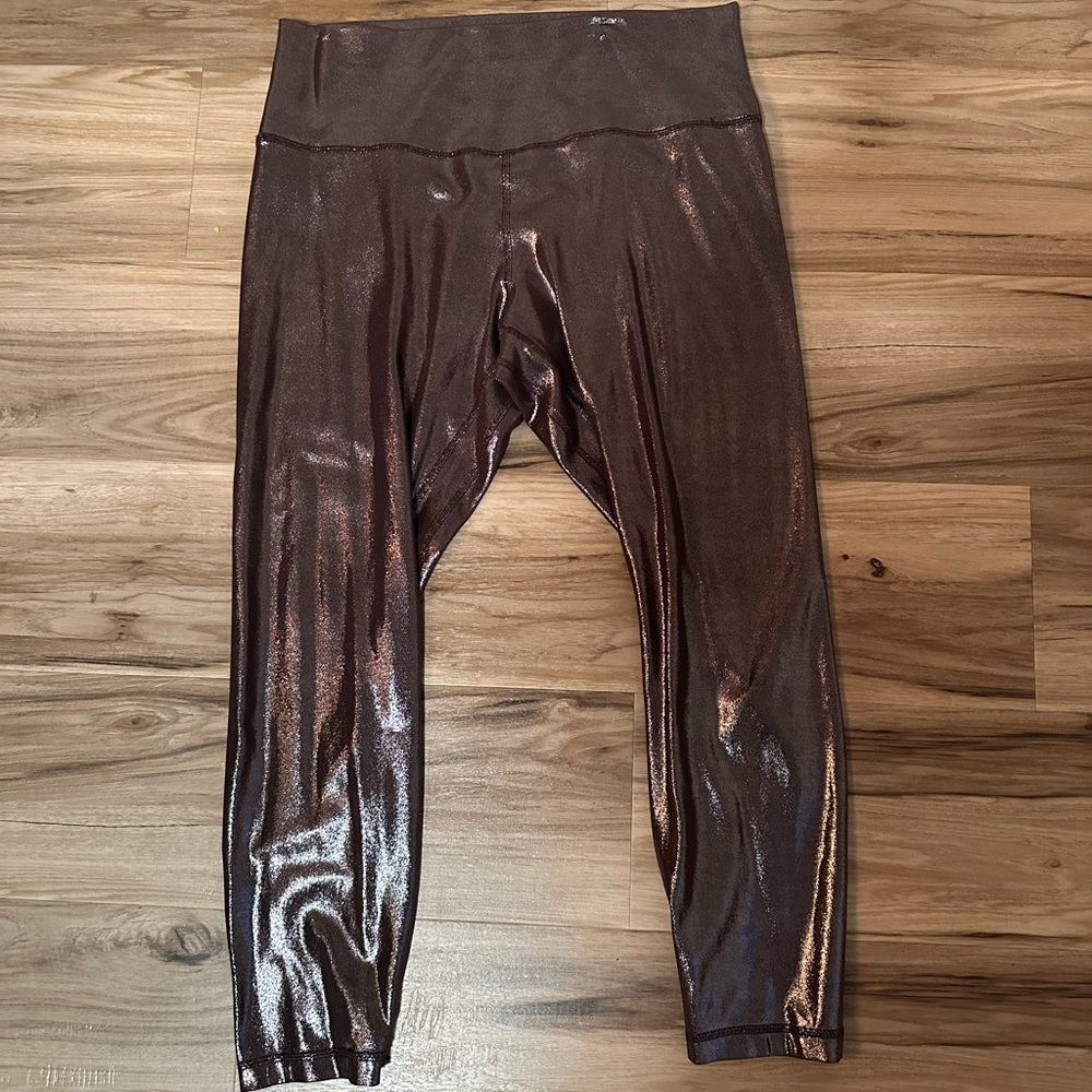 lululemon athletica Girls' Shimmer Bronze Leggings